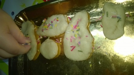 i biscottini fatti dai grandi